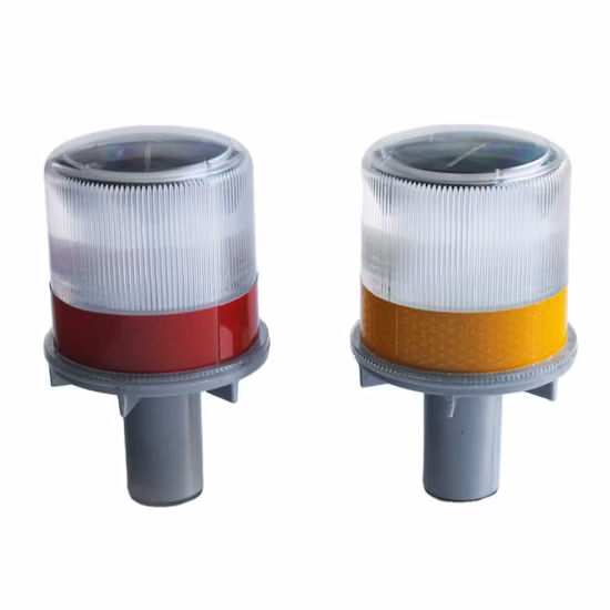 고유속 경고등, LED 태양광 신호등